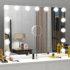 LED Kosmetikspiegel mit USB/Type-C Beleuchtung Bluetooth Schminkspiegel Dimmbar