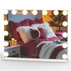 LED Kosmetikspiegel mit USB/Type-C Beleuchtung Bluetooth Schminkspiegel Dimmbar